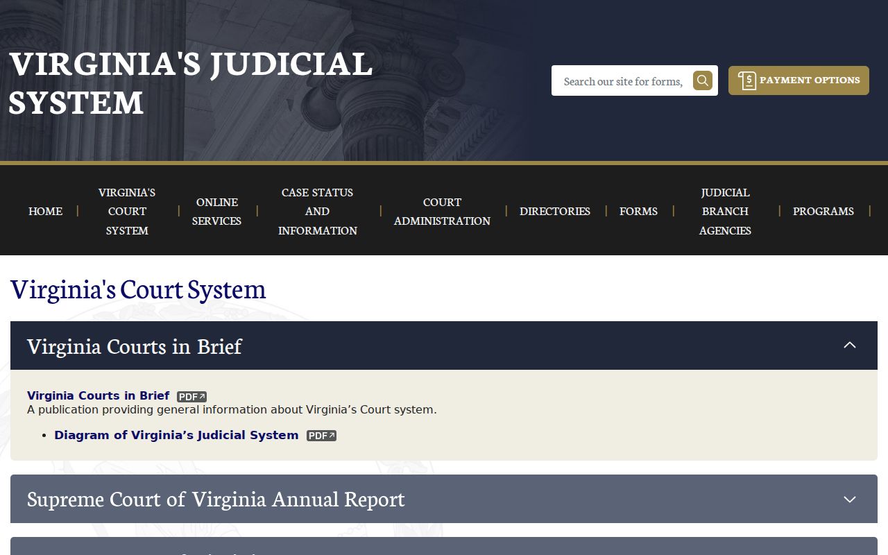 Richmond City warrant checks across Virginia court levels